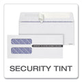 TOPS 1099 Double Window Envelope, Commercial Flap, Self-Adhesive Closure, 3.75 x 8.75, White, 24/Pack