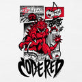 Mtn Dew Code Red Comic Book T-Shirt - White by Tee Luv