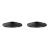 Tatco Adjusta-Tape Crowd Control Base Only, Steel, 14" Deep, Black, 2/Box