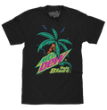 Mtn Dew Baja Blast Palm Tree T-Shirt - Black by Tee Luv