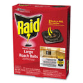 Raid Roach Baits, 0.7 oz Box, 6/Carton