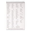 Mead Spell-Write Wirebound Steno Pad, Gregg Rule, Randomly Assorted Cover Colors, 80 White 6 x 9 Sheets