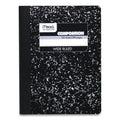 Mead Square Deal Composition Book, 3 Subject, Wide/Legal Rule, Black Cover, 9.75 x 7.5, 100 Sheets, 12/Pack