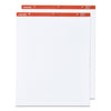 Universal Easel Pads/Flip Charts, Presentation Format (1" Rule), 27 x 34, White, 50 Sheets, 2/Carton
