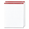 Universal Easel Pads/Flip Charts, Quadrille Rule (1 sq/in), 27 x 34, White, 50 Sheets, 2/Carton