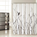 72x72" Bird Branches Polycotton Spa Bath Shower Curtain by DailySale