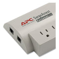 APC SurgeArrest Personal Power Surge Protector, 7 AC Outlets, 6 ft Cord, 240 J, Beige