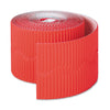 Pacon Bordette Decorative Border, 2.25" x 50 ft Roll, Flame Red