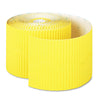 Pacon Bordette Decorative Border, 2.25" x 50 ft Roll, Canary