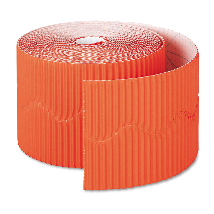 Pacon Bordette Decorative Border, 2.25" x 50 ft Roll, Orange
