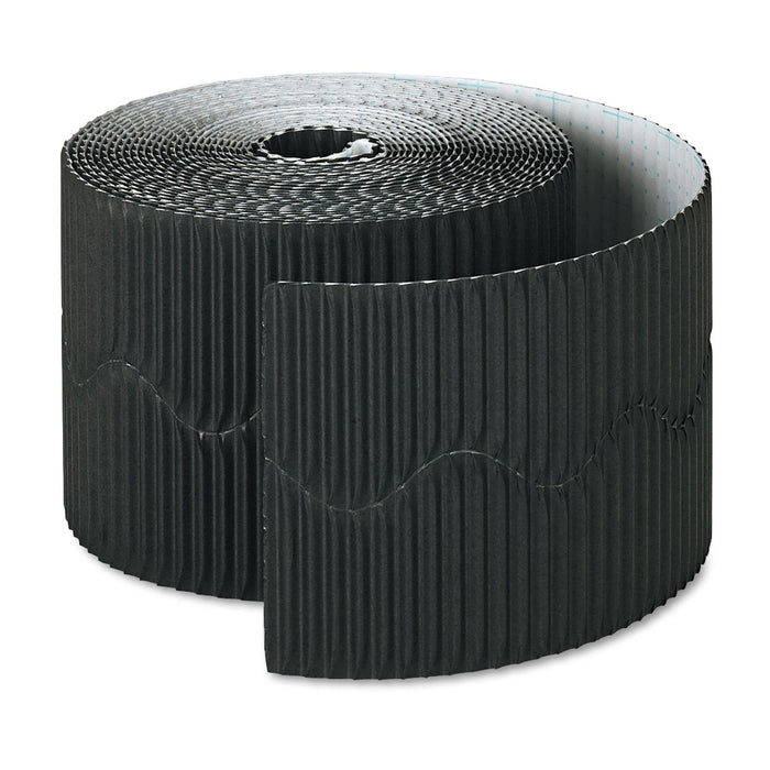 Pacon Bordette Decorative Border, 2.25" x 50 ft Roll, Black