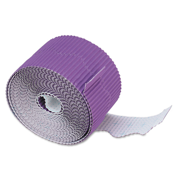 Pacon Bordette Decorative Border, 2.25" x 50 ft Roll, Violet