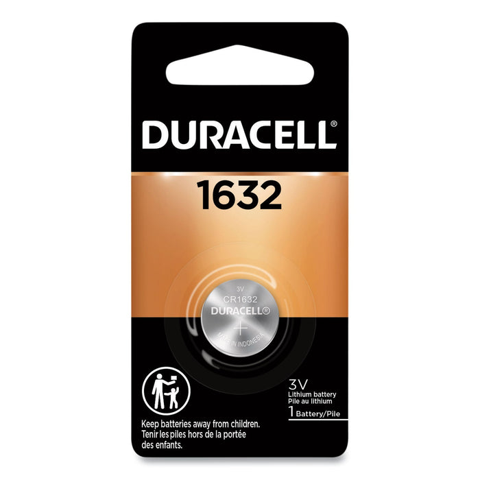 Duracell Lithium Coin Batteries, 1632