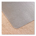 Floortex Cleartex Advantagemat Phthalate Free PVC Chair Mat for Low Pile Carpet, 48 x 36, Clear