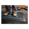 Floortex AFS-TEX 2000 Anti-Fatigue Mat, Rectangular, 20 x 32, Black