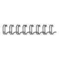 Fellowes Wire Bindings, 1/4" Diameter, 35 Sheet Capacity, Black, 25/Pack
