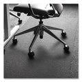Floortex Cleartex Ultimat XXL Polycarb. Square General Office Mat for Carpets, 60 x 60, Clear