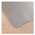 Floortex Cleartex Advantagemat Phthalate Free PVC Chair Mat for Low Pile Carpet, 60 x 48, Clear