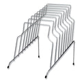 Fellowes Wire Step File, 8 Sections, Letter to Legal Size Files, 10.13" x 12.13" x 11.81", Silver