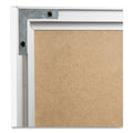 U Brands Melamine Dry Erase Board, 36 x 24, White Surface, Silver Frame
