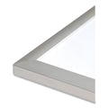 U Brands Melamine Dry Erase Board, 48 x 36, White Surface, Silver Frame