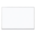 U Brands Melamine Dry Erase Board, 72 x 48, White Surface, Silver Frame