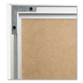 U Brands Magnetic Dry Erase Board with Aluminum Frame, 72 x 48, White Surface, Silver Frame