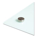 U Brands Glass Dry Erase Board, 48 x 36, White Surface