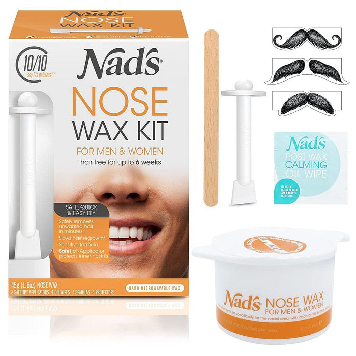 Nad's Nose Wax For Men & Women 1.6 Oz by Pasteur Pharmacy