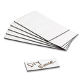 U Brands Dry Erase Magnetic Tape Strips, 2" x 0.88", White, 25/Pack