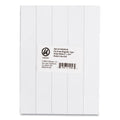 U Brands Dry Erase Magnetic Tape Strips, 6" x 0.88", White, 25/Pack