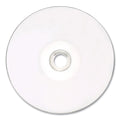 Verbatim CD-R DataLifePlus Printable Recordable Disc, 700 MB/80 min, 52x, Spindle, Hub Printable, White, 50/Pack