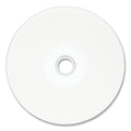 Verbatim CD-R Printable Recordable Disc, 700 MB/80 min, 52x, Spindle, White, 25/Pack