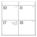 AT-A-GLANCE Business Monthly Wall Calendar, 15 x 12, White/Black Sheets, 12-Month (Jan to Dec): 2023
