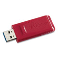 Verbatim Store 'n' Go USB Flash Drive, 64 GB, Red