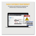 Avery PermaTrack Tamper-Evident Asset Tag Labels, Laser Printers, 0.75 x 1.5, White, 40/Sheet, 8 Sheets/Pack