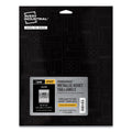 Avery PermaTrack Metallic Asset Tag Labels, Laser Printers, 0.75 x 1.5, Metallic Silver, 40/Sheet, 8 Sheets/Pack