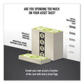 Avery PermaTrack Durable White Asset Tag Labels, Laser Printers, 0.75 x 1.5, White, 40/Sheet, 8 Sheets/Pack