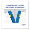 Avery Ultra Tabs Repositionable Tabs, Mini Tabs: 1" x 1.5", 1/5-Cut, Assorted Neon Colors, 40/Pack