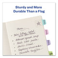 Avery Ultra Tabs Repositionable Tabs, Mini Tabs: 1" x 1.5", 1/5-Cut, Assorted Pastel Colors, 40/Pack