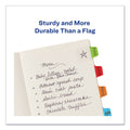 Avery Ultra Tabs Repositionable Tabs, Mini Tabs: 1" x 1.5", 1/5-Cut, Assorted Colors, 80/Pack