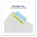 Avery Ultra Tabs Repositionable Tabs, Margin Tabs: 2.5" x 1", 1/5-Cut, Assorted Pastel Colors, 24/Pack