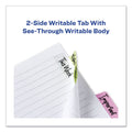 Avery Ultra Tabs Repositionable Tabs, Margin Tabs: 2.5" x 1", 1/5-Cut, Assorted Pastel Colors, 24/Pack