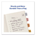 Avery Ultra Tabs Repositionable Tabs, Mini Tabs: 1" x 1.5", 1/5-Cut, Assorted Metallic Colors, 1" Wide, 40/Pack