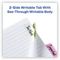 Avery Ultra Tabs Repositionable Tabs, Margin Tabs: 2.5" x 1", 1/5-Cut, Assorted Pastel Colors, 48/Pack