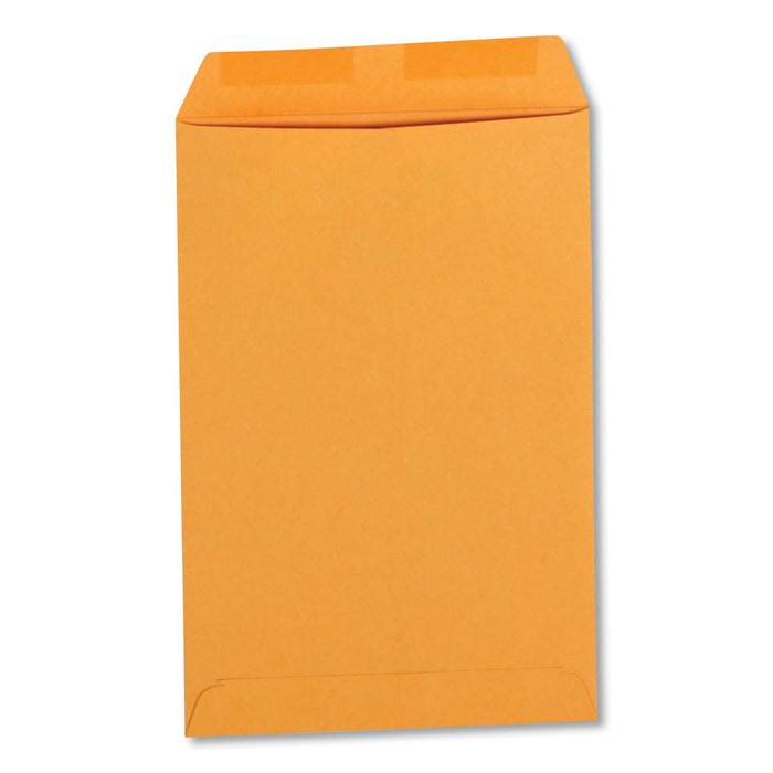 Universal Catalog Envelope, 28 lb Bond Weight Kraft, #1, Square Flap, Gummed Closure, 6 x 9, Brown Kraft, 100/Box