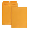 Universal Catalog Envelope, 28 lb Bond Weight Kraft, #90, Square Flap, Clasp/Gummed Closure, 9 x 12, Brown Kraft, 250/Carton