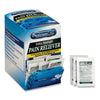 PhysiciansCare Extra-Strength Pain Reliever, Two-Pack, 50 Packs/Box
