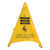 Spill Magic Pop Up Safety Cone, 3 x 2.5 x 20, Yellow