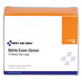 PhysiciansCare Ambidextrous Non-Sterile Single Use Nitrile Medical Gloves, Large, 10/Box